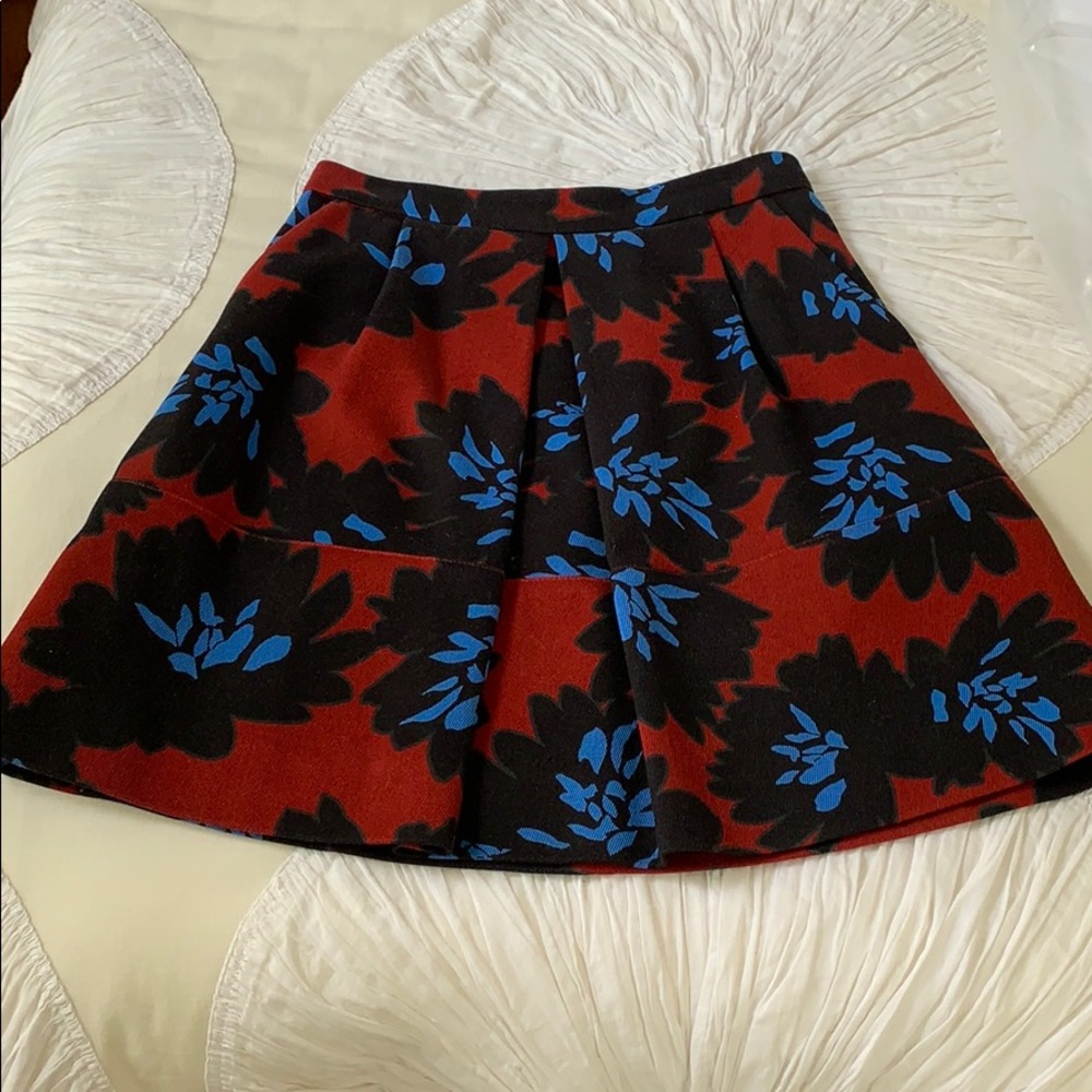 Floral J. Crew Skirt - 00